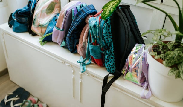 school bag storage